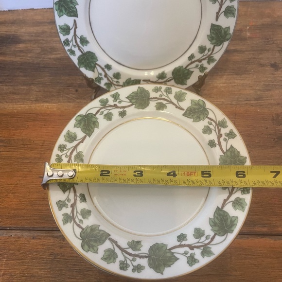 Vintage 1940’s Royal Jackson Emarld Ivy Bread Plate 6.25” (10 available) - Picture 4 of 5
